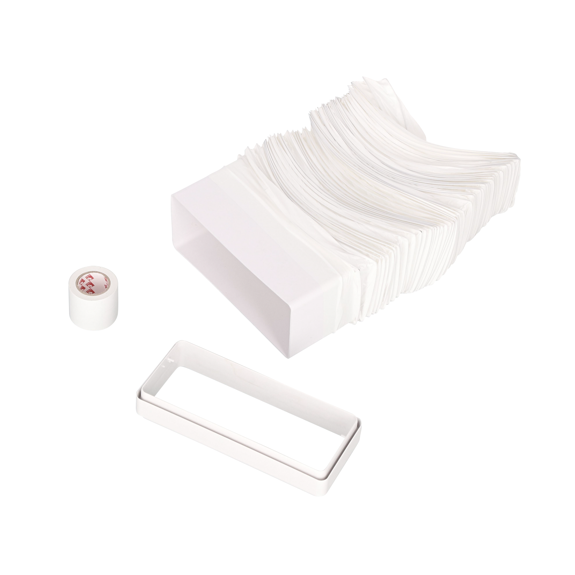 Kit de canalización rectangular y flexible