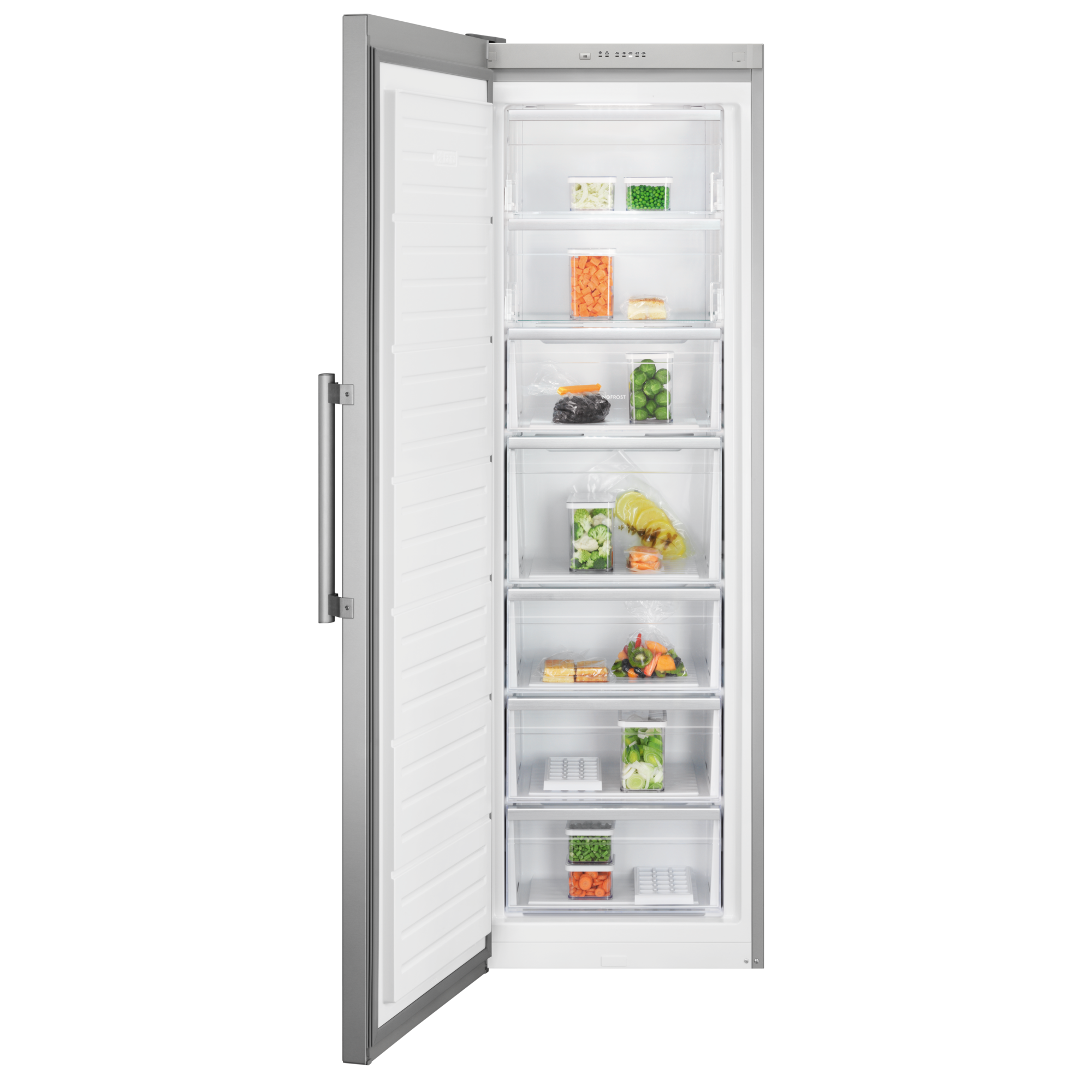 Congelador vertical de libre instalación de 1860 mm