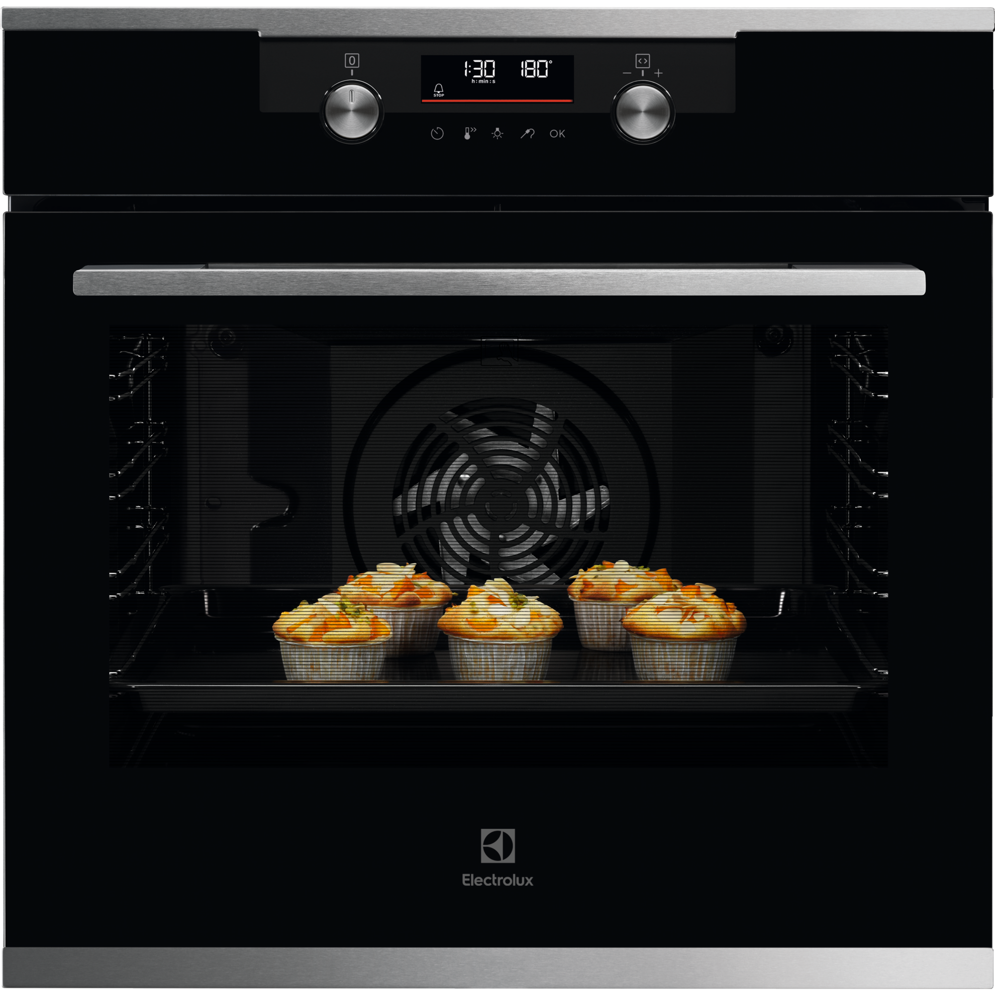 Horno multifunción Serie 500 SurroundCook con SteamBake con limpieza pirolítica