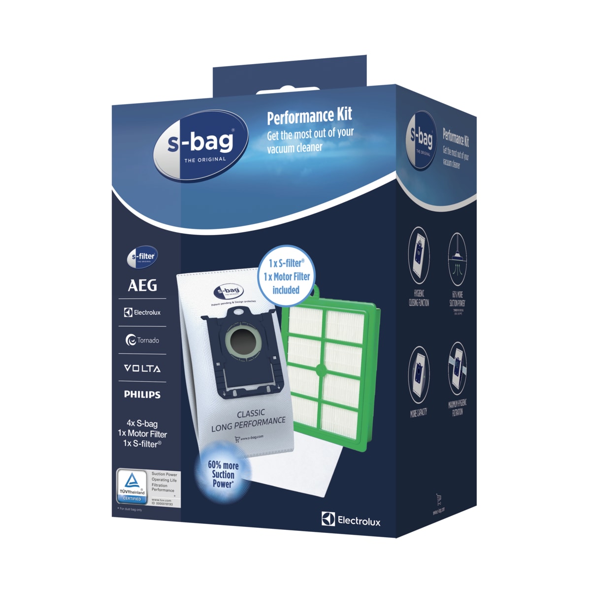 Pack de bolsas para aspiradora