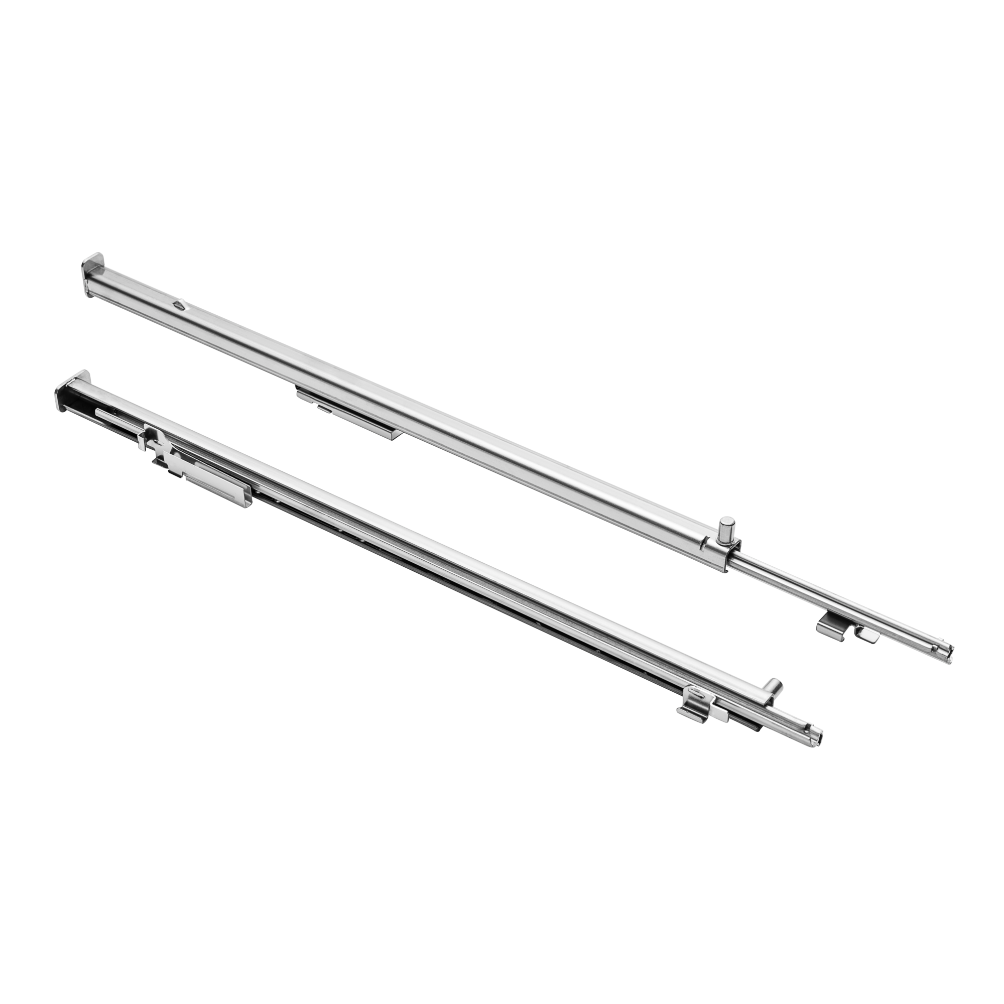 Carriles telescópicos para 2 niveles