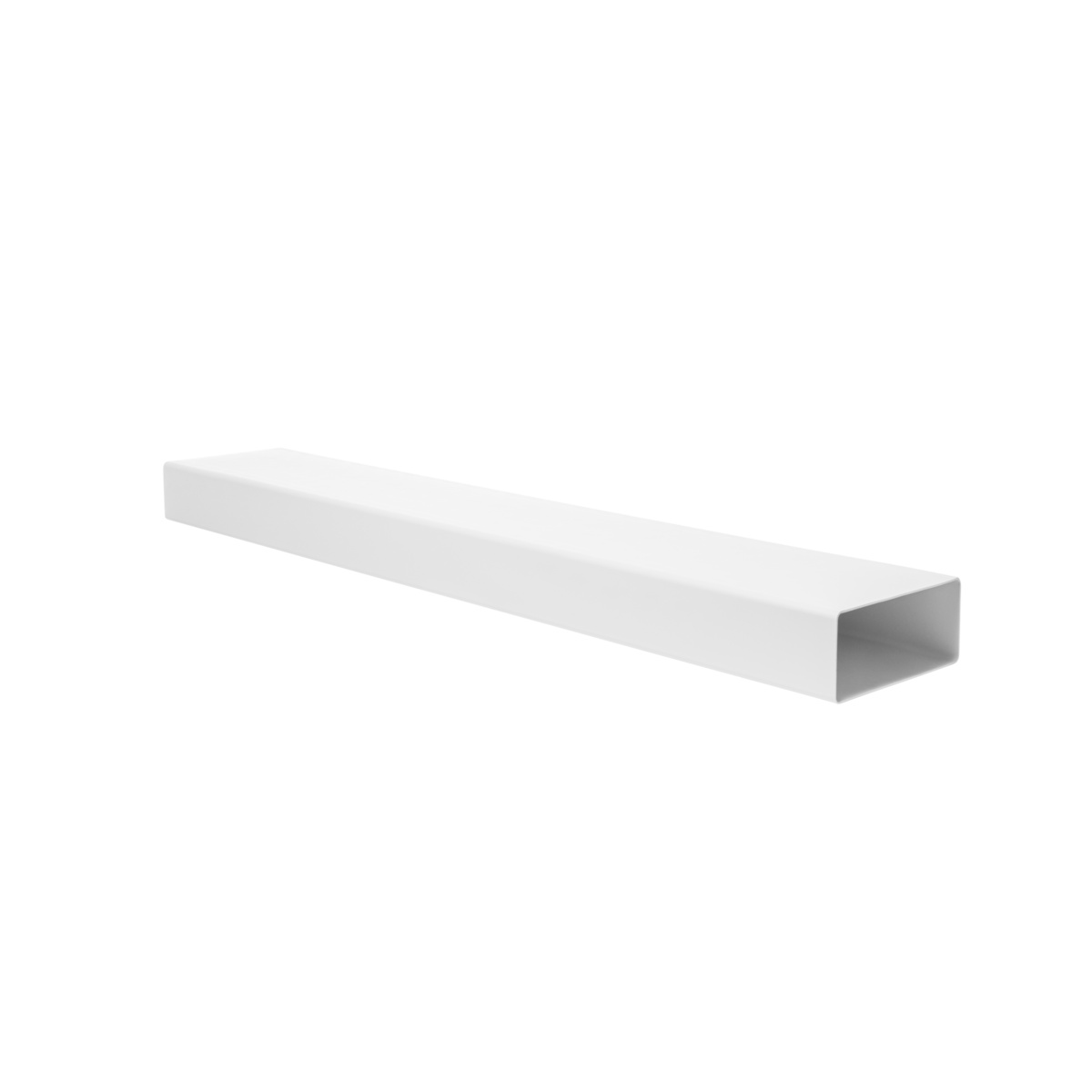 Tubería rectangular de 1 metro (220 x 90 mm)