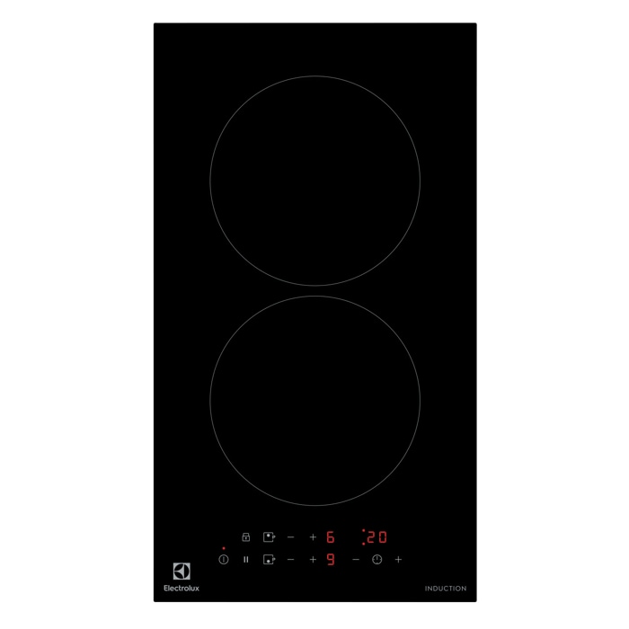 Electrolux Placa de inducción Serie 300 Domino de 2 zonas y 30 cm LIT30231C
