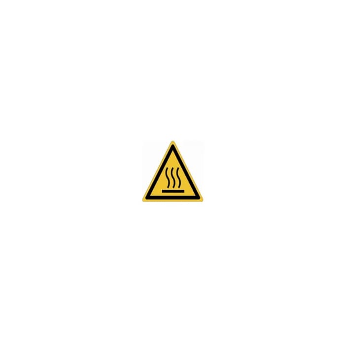 Precaución, superficie caliente