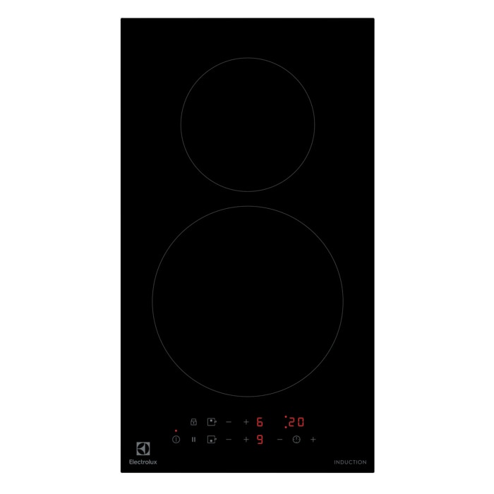 Electrolux Placa de inducción Serie 300 Domino de 2 zonas y 30 cm LIT30230CL