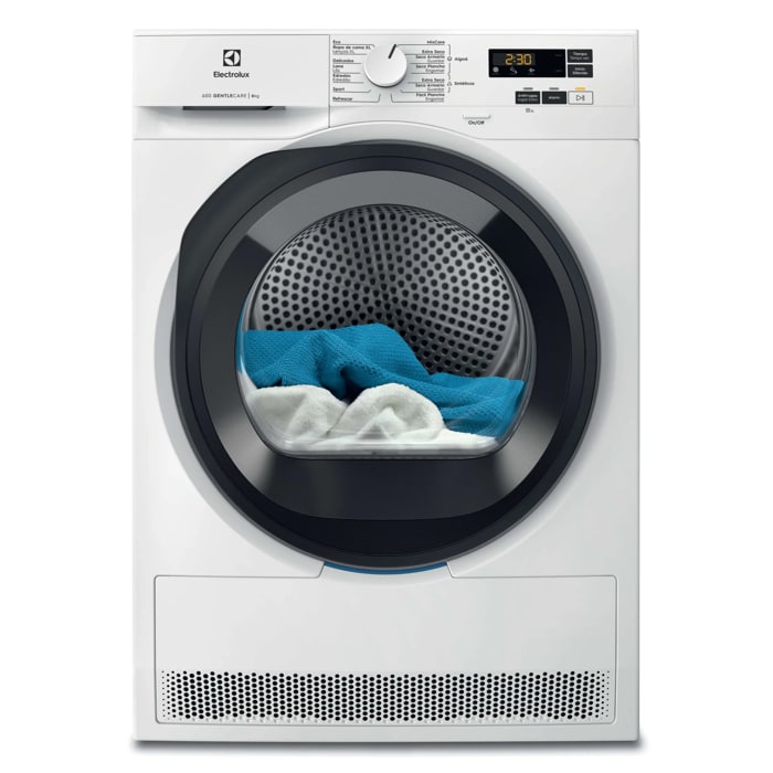 Electrolux Secadora con Bomba de Calor Serie 600 GentleCare de 8 kg EDI618A5BO