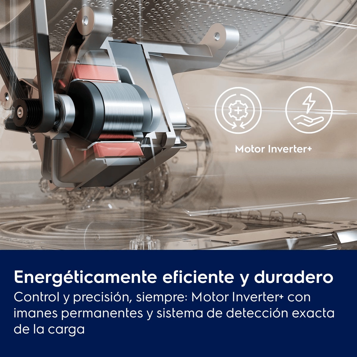 Electrolux Lavadora de libre instalación Serie 600 SensiCare de 10.5 kg EFE6854O2B – imagen 3