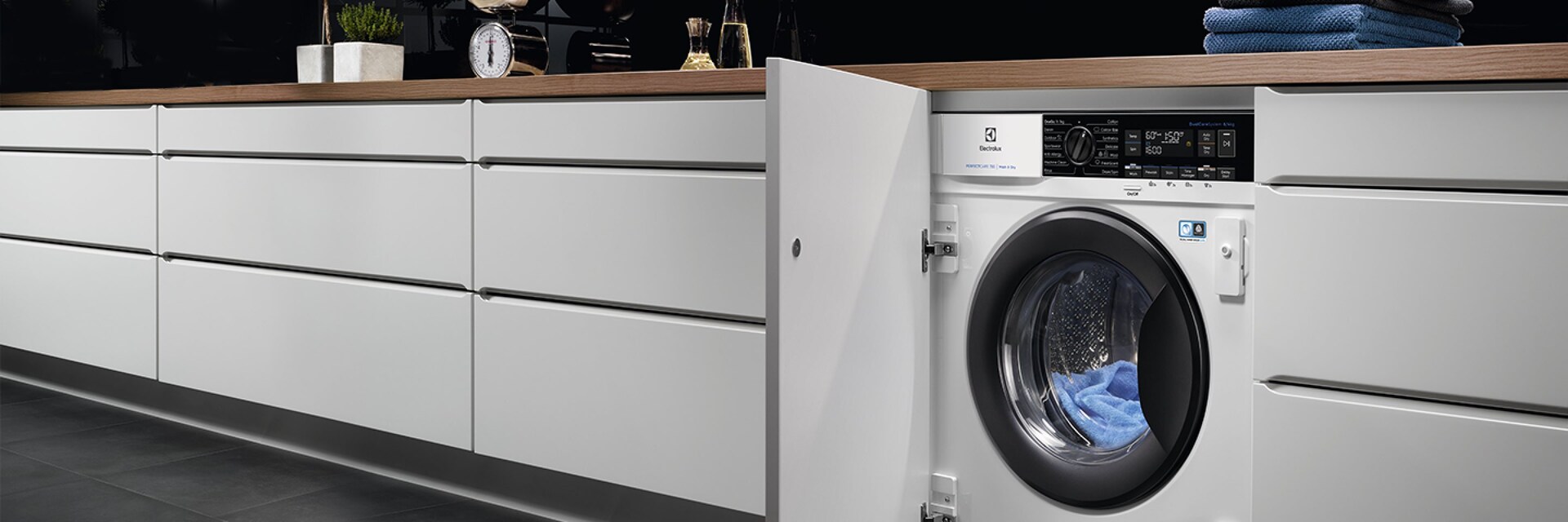 Lavadoras secadoras integrables Electrolux