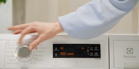 Programa a baja temperatura en una lavadora Electrolux