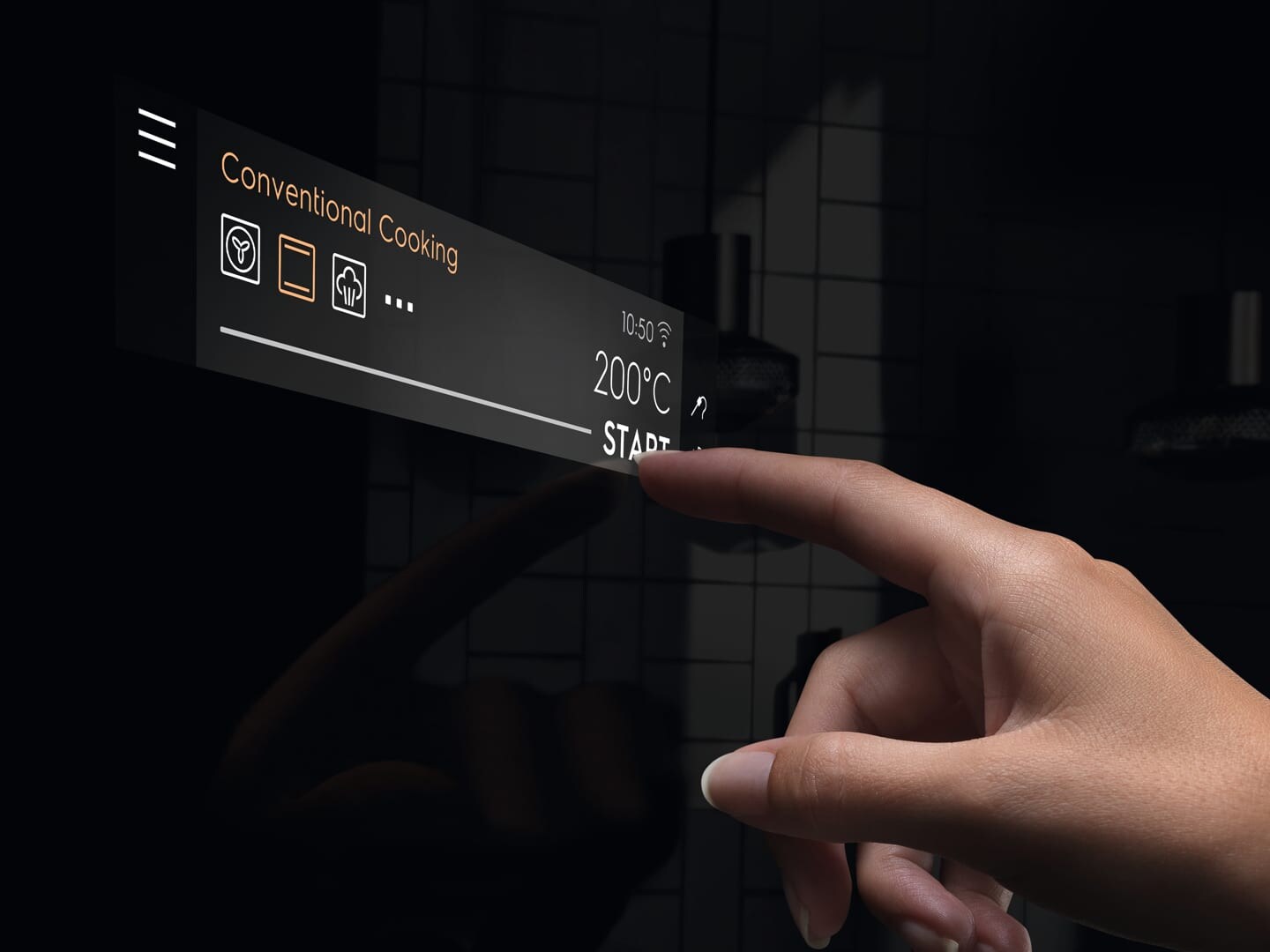 Display LCD táctil