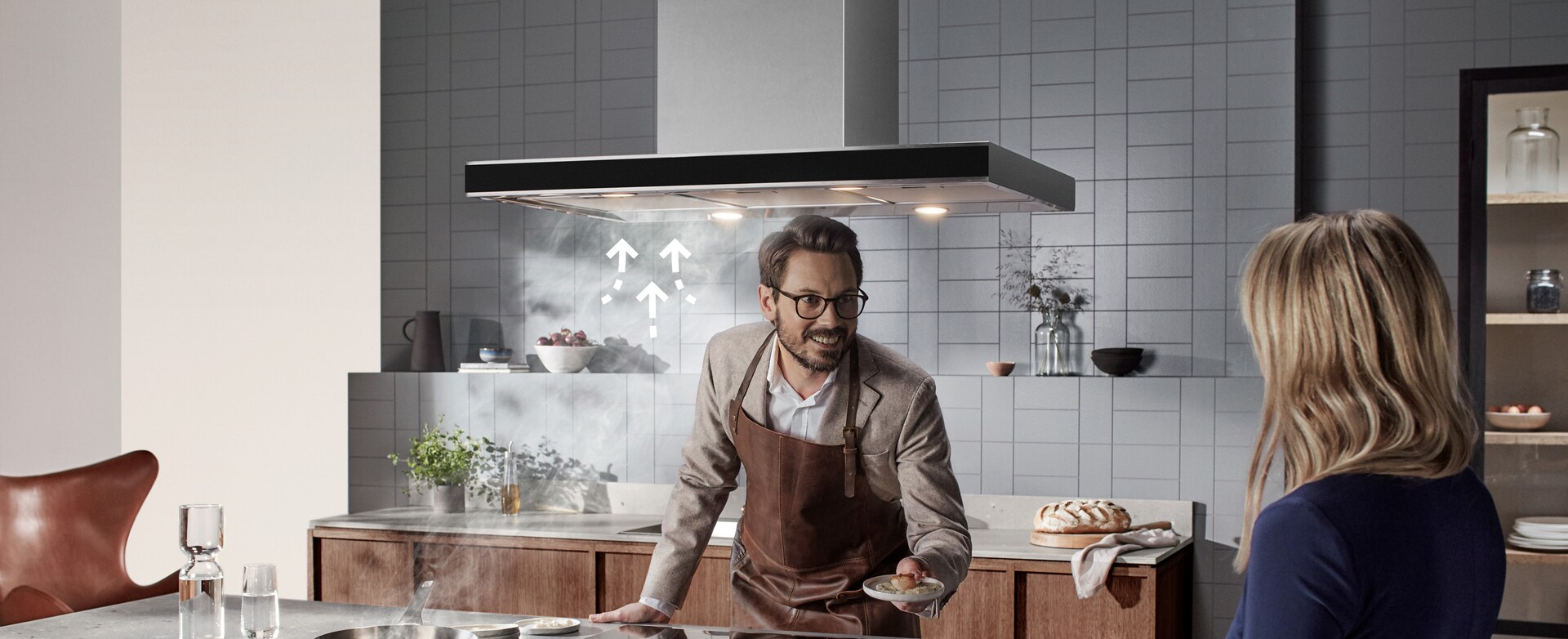 Campanas de isla Electrolux