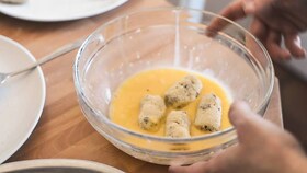 Croquetas caseras de setas y queso