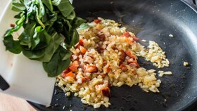 Frittata de verduras y queso
