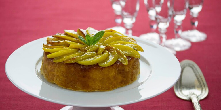 Pudin de manzanas