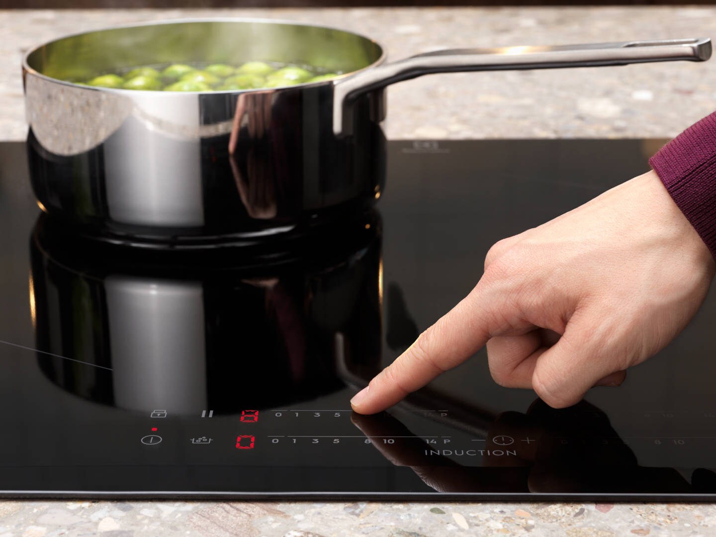 Ajustar la temperatura de tu placa de cocina